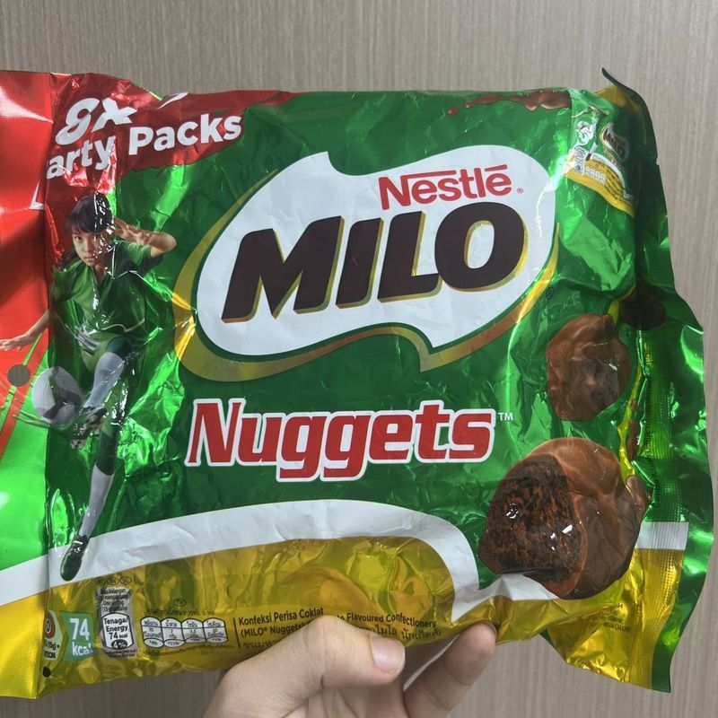Hồng Kông Malaysia Nestle Nestle Nestle Nestle Nestle Malt Chips Chocolate 120g Đồ ăn nhẹ năng lượng