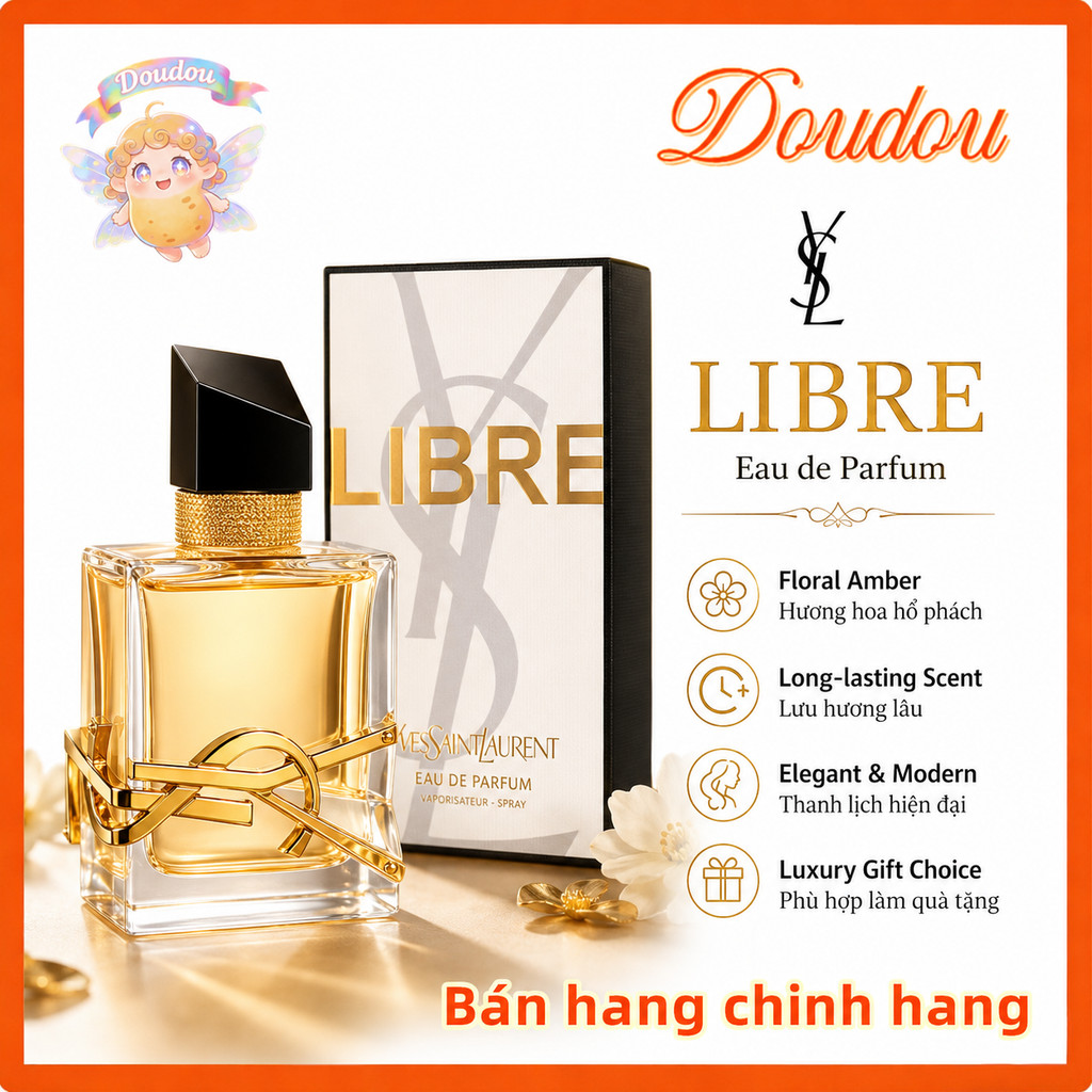 [CHÍNH HÃNG] 𝕐𝕊𝕃 𝕃𝕚𝕓𝕣𝕖 𝔼𝕒𝕦 𝔻𝕖 ℙ𝕒𝕣𝕗𝕦𝕞  Nữ Hương Hoa Hổ Phách Sang Trọng Lưu Hương Lâu