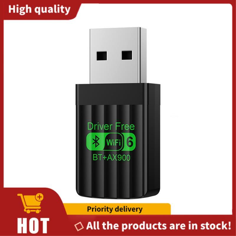 Bộ chuyển đổi USB WiFi AX900 có Bluetooth 5.4 Băng tần kép 2.4G & 5GHz Mạng USB Dongle Bộ thu Wlan k