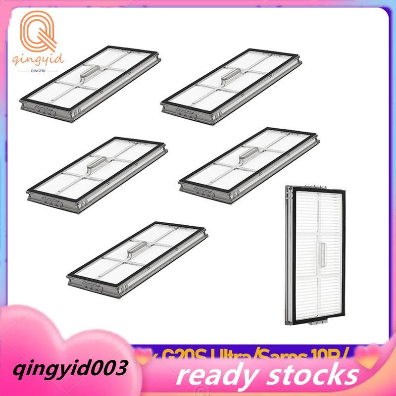 Phụ kiện thay thế bộ lọc HEPA có thể giặt được 6 chiếc cho máy hút bụi Robot G20S Ultra / Saros 10R 