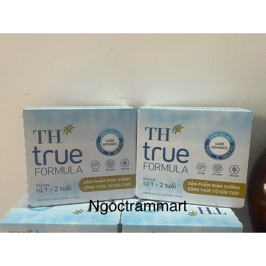 Sữa tươi công thức TH True Milk Formula 110ml thùng 24 hộp Date luôn mới.