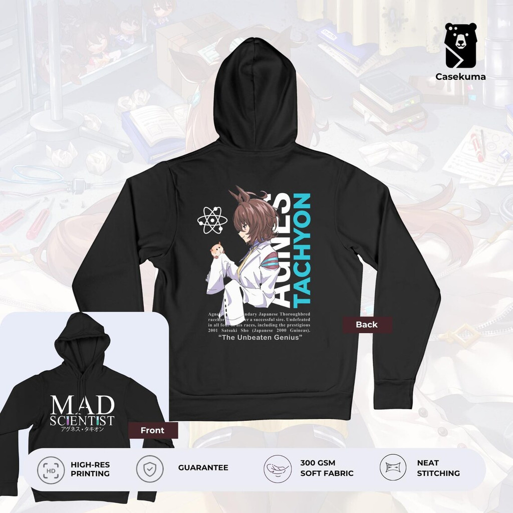 Áo hoodie Uma Musume Pretty Derby - Agnes Tachyon Cotton Uma Musume Anime Đồ dạo phố đô thị tùy chỉn