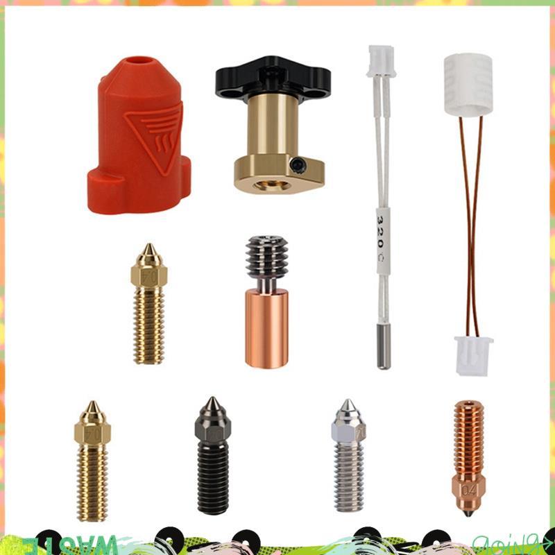 Dành Cho K1 / K1Max Hotend Kit Gốm Khối Nhiệt Bi-Metal Heatbreak Máy Phun Phun Cho Nhiệt Điện Trở Nó