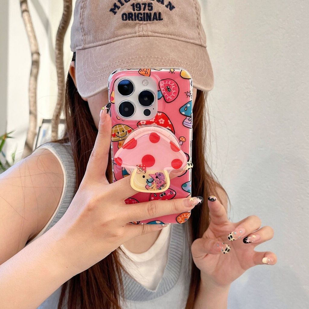 Đế âm nhạc lắc nấm Apple171615Ốp điện thoại Promax iPhone1413 Soft Case 7P8P
