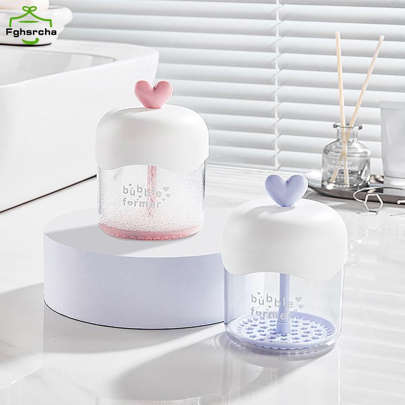 Máy tạo bọt cầm tay Cốc tạo bọt bong bóng Máy tạo bọt Máy làm sạch da mặt Cốc tạo bọt Máy làm bong b