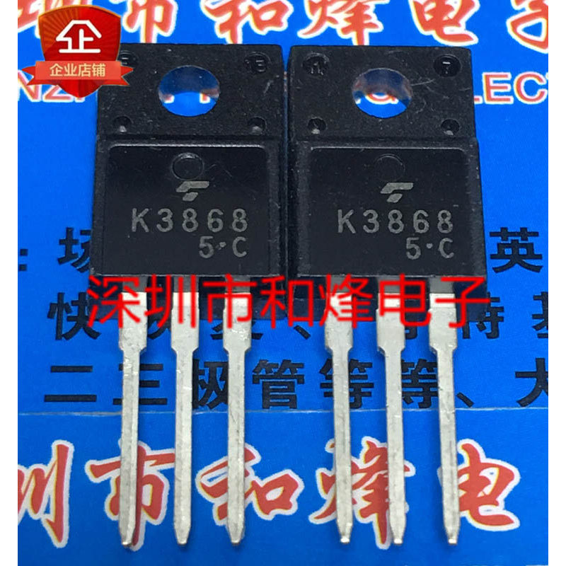 10 Mảnh K3868 2SK3868 TO-220F MOS 500V 5A Radio triode