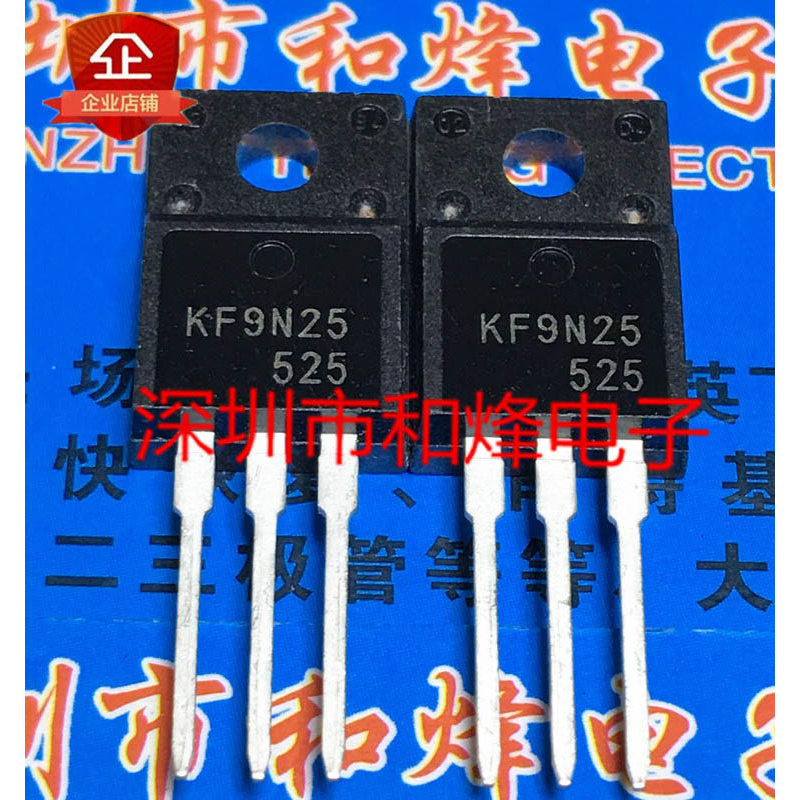 10 Cái KF9N25 KF9N25F TO-220F MOS 250V 9A Radio triode