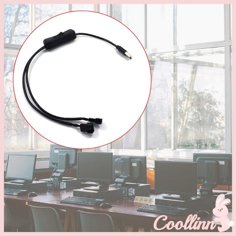 COO USB sang 3 CPU 4 chân 5V PWM cho đầu nối quạt USB sang 3Pin 4Pin có ON To