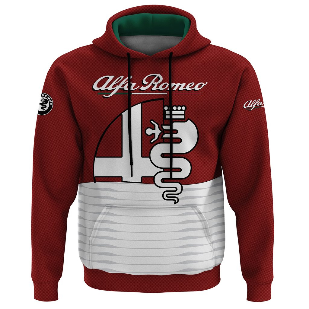 Áo Hoodie Alfa Romeo