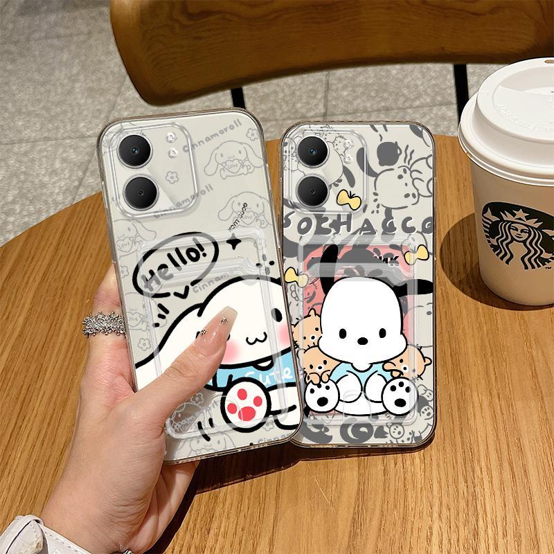 Hộp đựng thẻ cho OPPO A5X A6X A6 A6 Pro 4G Cinnamoroll Clear Case