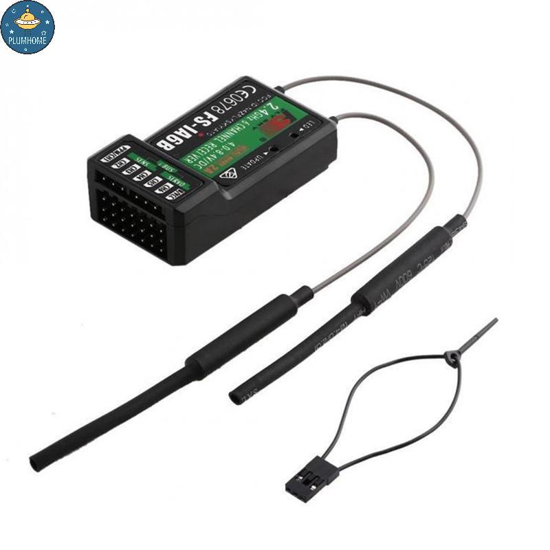 Đầu thu PLUMHOME FS-iA6B Đầu ra PPM với mô hình giao diện IBus Bộ thu điều khiển từ xa máy bay cho m