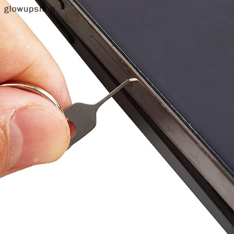 Glowupshop] 5 Cái / bộ Thẻ SIM Eject Pin Dụng Cụ Chìa Khóa Kim SIM Khay Đựng Thẻ Eject Pin Cho Điện 