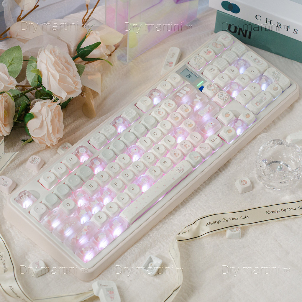 Trang trại bí ngô Keycap Cherry / MOA Profile 140 phím PBT Thuốc nhuộm năm mặt Thăng hoa Aula F75 F99 RK100 Phim hoạt hình dễ thương Keycaps Cơ vịt Con Nấm In hoa Keycap | BigBuy360 - bigbuy360.vn