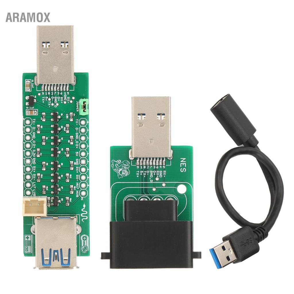 Aramox Cho SNAC Bộ Điều Khiển Adapter USB 3.0 Độ Trễ Miễn Phí Thương IO Mô Đun Zapper Tay Cầm Chơi G