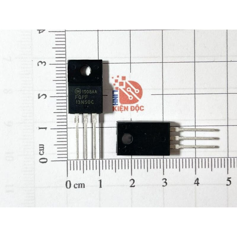 [1 chiếc] FQPF13N50C, 13N50C Mosfet kênh N 13A/500V TO-220