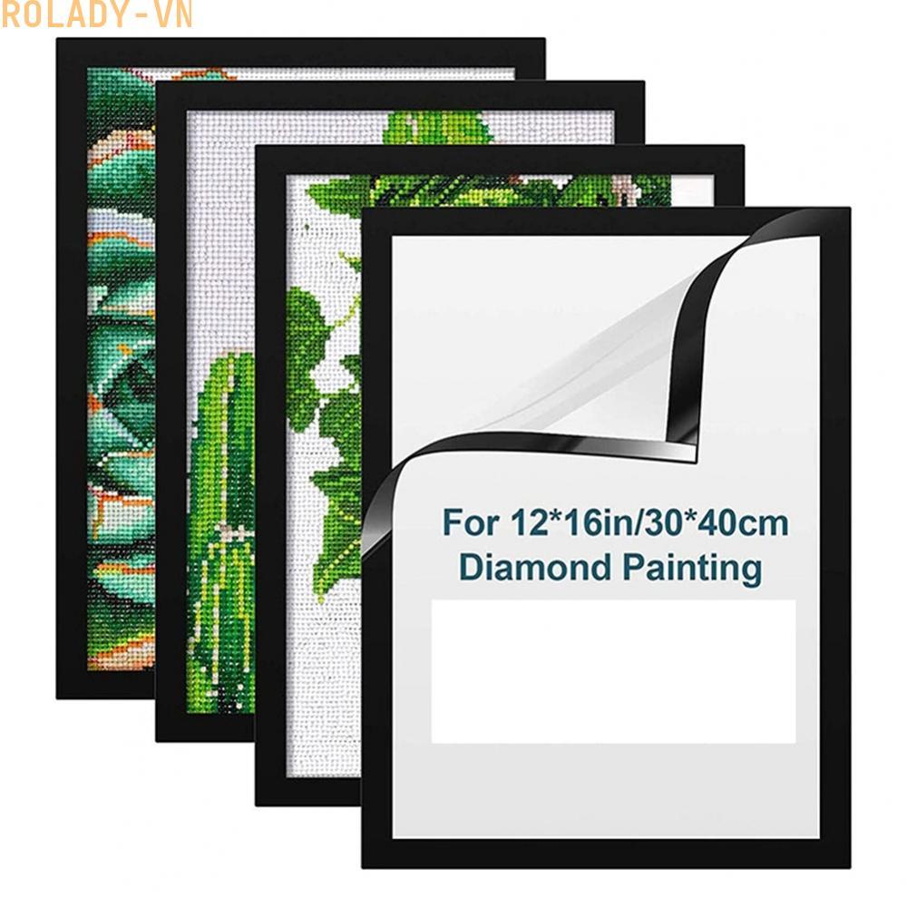 #ROYALLADY#Painting Frame Pictures Practical Stylish Wall DIY Decor 5D Diamond Painting New