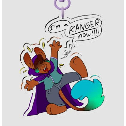 I'm A Ranger Now - Clear Acrylic Keychain 233 Mary Shop