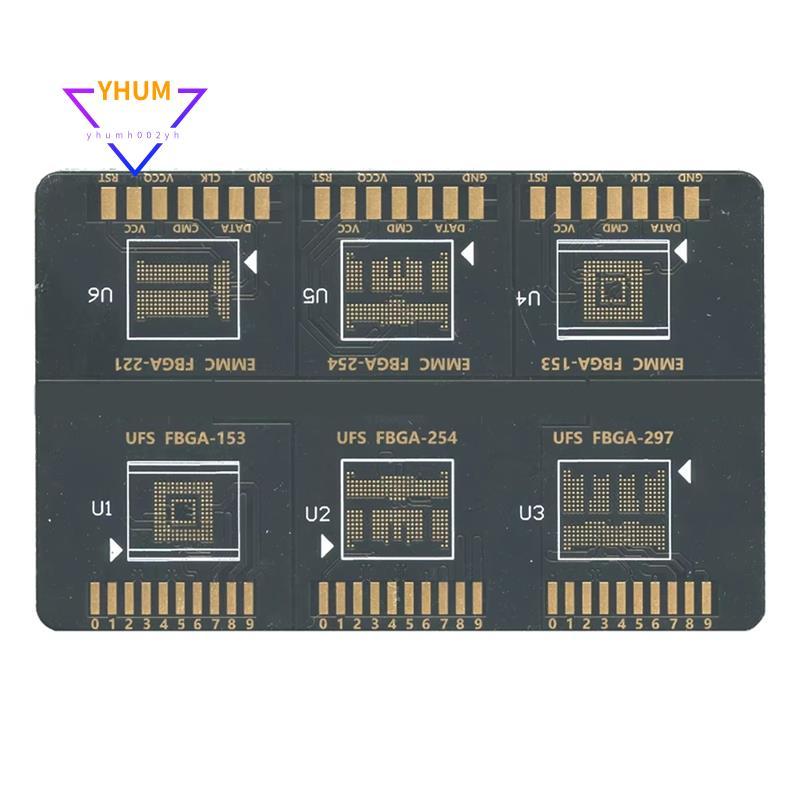 Flash 64 Board ISP EMMC FBGA 153 254 221 UFS FBGA 153 254 297 cho F64 Lite Ultra Box