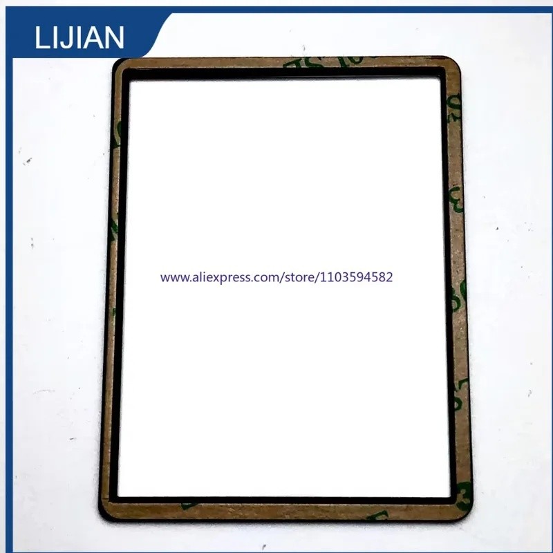 * Màn hình LCD mới Màn hình bảo vệ kính ngoài cửa sổ cho máy ảnh Canon EOS 500D Thay thế các bộ phận