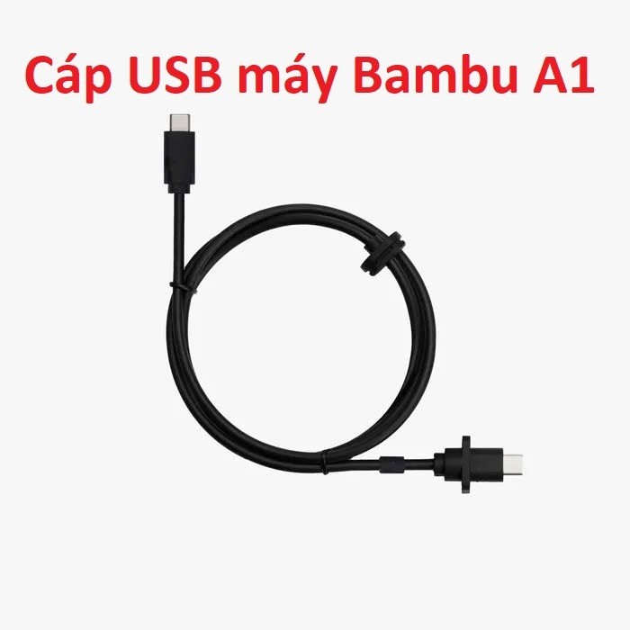 Cáp USB C chính hãng cho máy Bambu A1, A1mini
