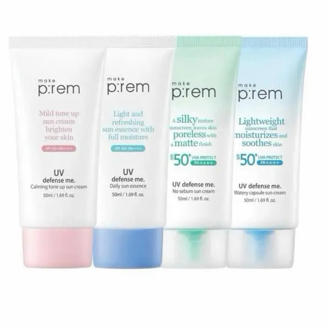 Kem Chống Nắng Make Prem Nâng Tone Da Tự Nhiên 50ml-PREM2