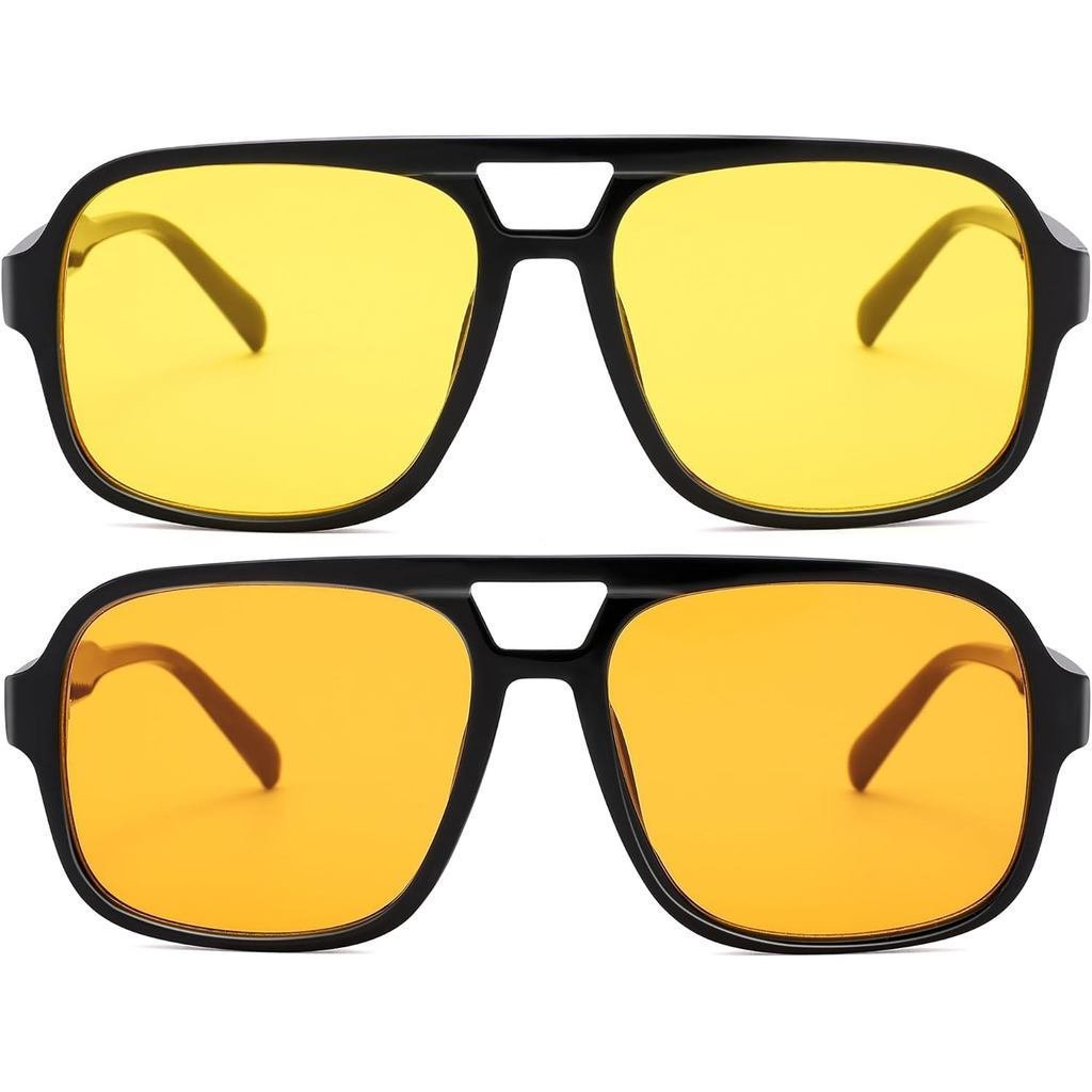 Azorb Retro Square un Glasses Ladies, Kính râm Aviator thời trang nữ, Bảo vệ uv400