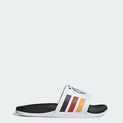 adidas Phong cách sống Dép Adilette Comfort 2.0 Germany Unisex trắng HQ2527