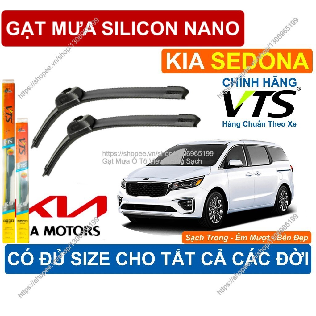 K5, Gạt Mưa K5 Kính Lái KIA SEDONA, Cặp Gạt Mưa Kính Lái KIA SEDONA.,  Đủ Size Cho  KIA SEDONA.
