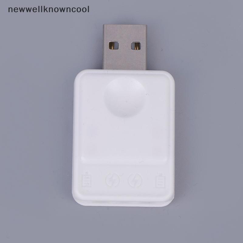 Newwellknowncool CR425 Sạc Pin Điện Câu Cá Phao Sạc CR425 Pin USB 2 Lỗ Sạc Adapter Cho Đèn LED Câu C