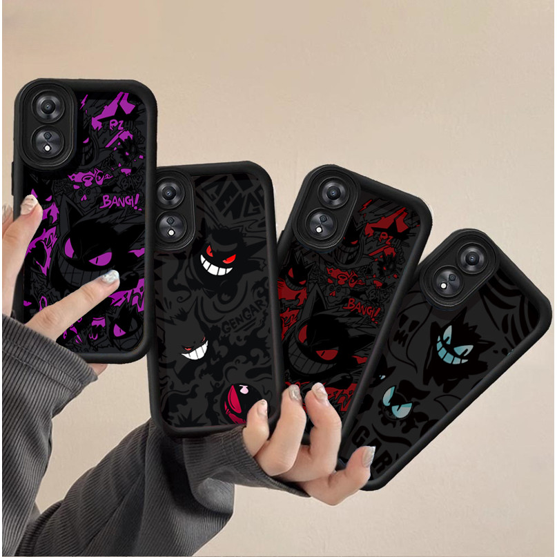 Ốp Lưng Pokemon Prank Gengar Cho Motorola Moto G86 G56 G14 G06 E14 G05 G34 G75 GPlay 2025 E13 E40 E3