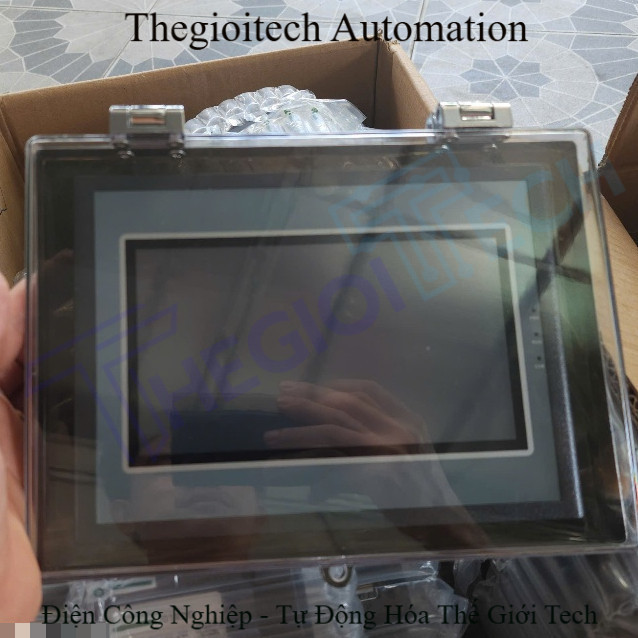 Vỏ nhựa bảo vệ HMI 7inch 10inch Touch Screen Protection Cover cánh Mica Trong MCGS WEINVIEW Delta Ki