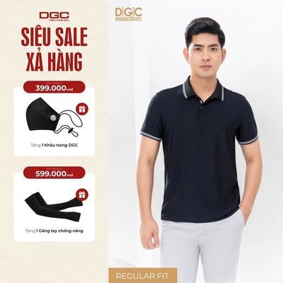 Áo Polo Nam Ngắn Tay DGC Dáng Suông Phong Cách Trẻ Trung Hiện Đại - SAPBC05M