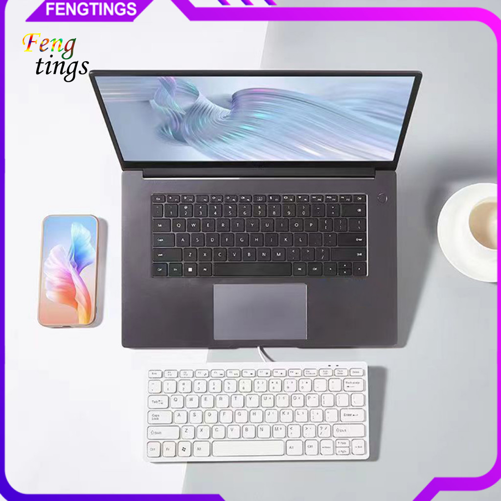 [Ft] Bàn phím có dây với bàn phím mờ thân thiện với da đa phương tiện Bàn phím tiện dụng 78 phím có 