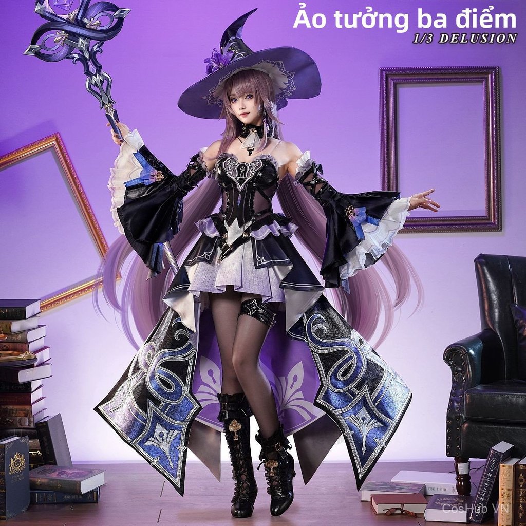 Trang phục cosplay Honkai Star Rail Herta trọn bộ thiết kế game anime tinh xảo chuẩn bán chạy