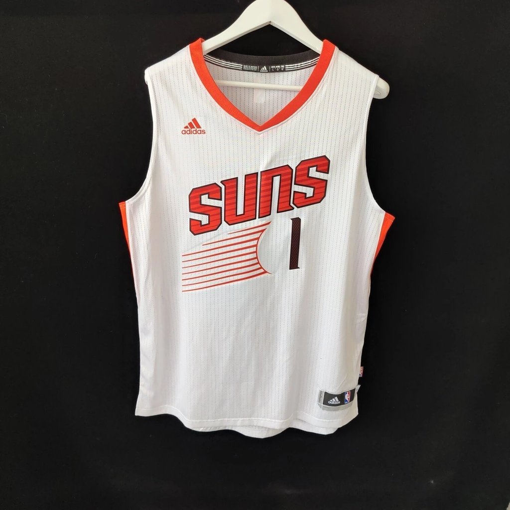 NBA Sun Team Adi Retro Jersey German Booker No. 1 Jersey Khô Nhanh Thoáng Khí