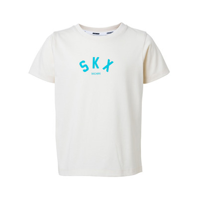 Áo Thun Tay Ngắn Bé Trai Skechers Comfort Athletic Short Sleeve Tee - SL424B656-OW02 Online Sale