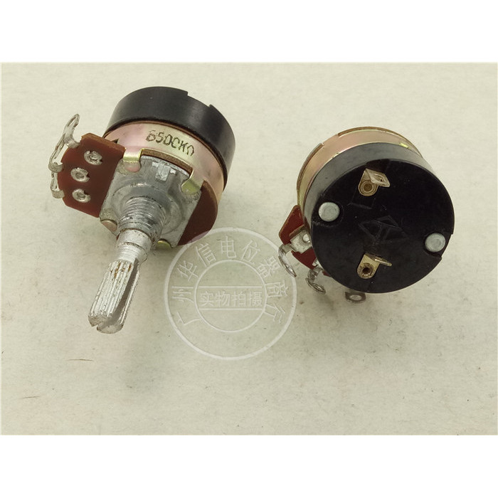 Loại 138 có công tắc Chiết áp B500K Chiều dài tay cầm 25MM Hoa