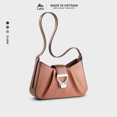 Túi Lata (Thời trang dự tiệc sang trọng - Túi đeo vai da HN139)