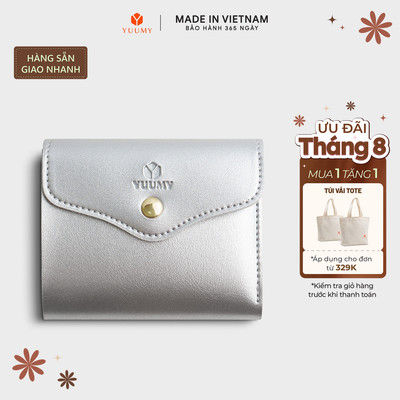 Ví Yuumy ( Thời trang nữ dáng cầm tay nhỏ gọn - Ví da Seasand YV59) Bagsmart