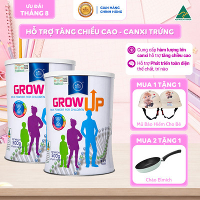 Combo 2 Sữa Hoàng Gia Úc ROYAL AUSNZ Grow Up Cho Trẻ Từ 3-14 Tuổi (Hộp 20 gói x25g) [Date 04/27]