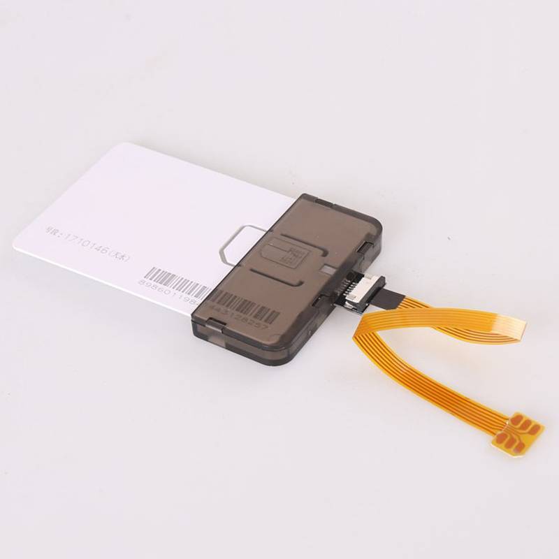 TrillionCapalpa Nano 4FF Bộ chuyển đổi thẻ Sim Cáp mở rộng FPC sang Nano 4FF Micro 3FF Tiêu chuẩn 2F
