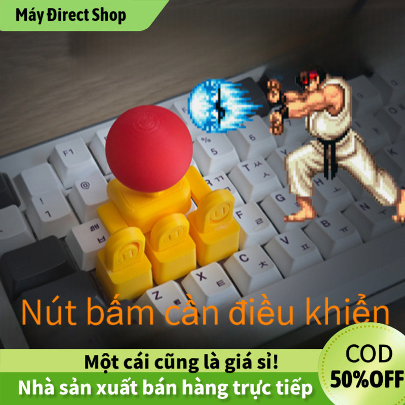 [COD] Tay cầm Arcade phím cơ – Phụ kiện biến bàn phím thành máy xèng
