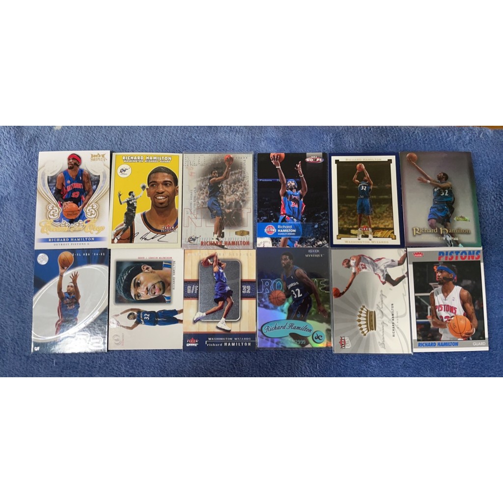 NBA Star Card FLEER Company Out Richard Hamilton Hamilton Hamilton Đặc sản