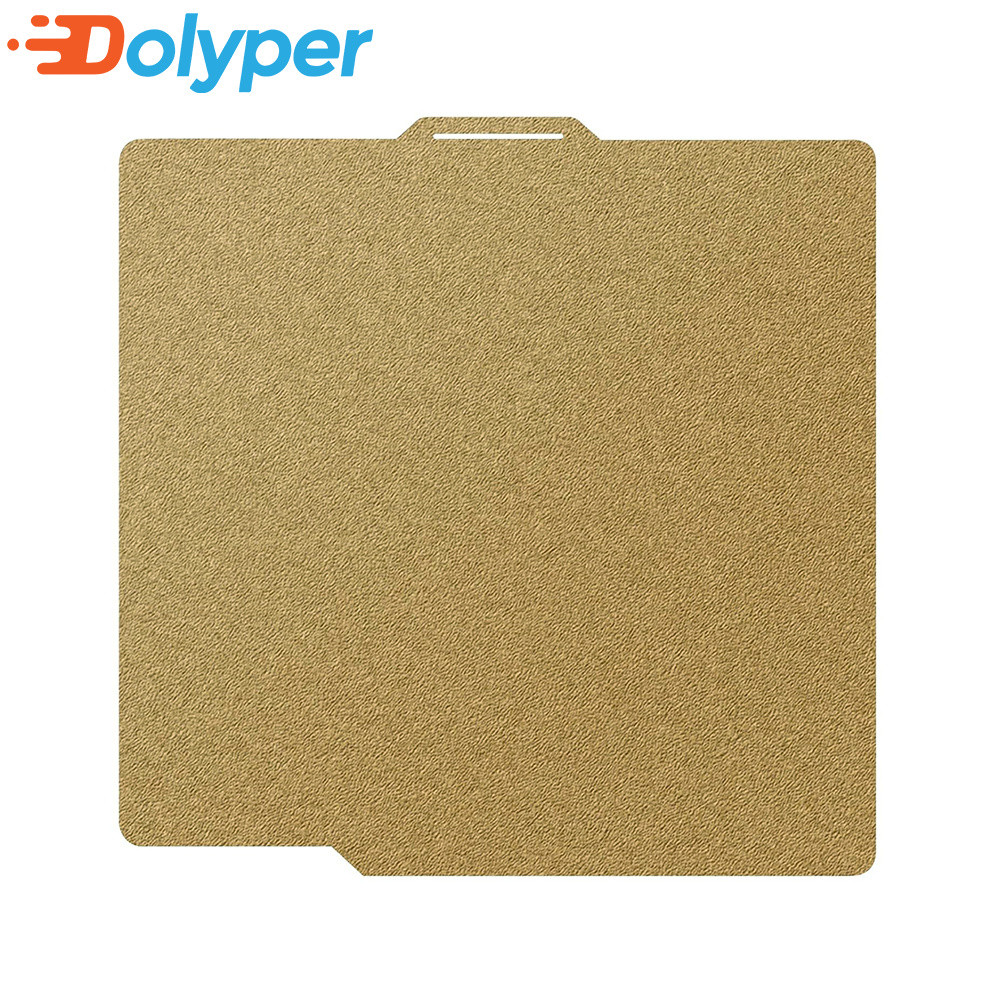 257x257mm Tấm PEI linh hoạt hai mặt Bề mặt PEI kết cấu cho máy in 3D mini Bambu Lab X2D / P2S / P1P 