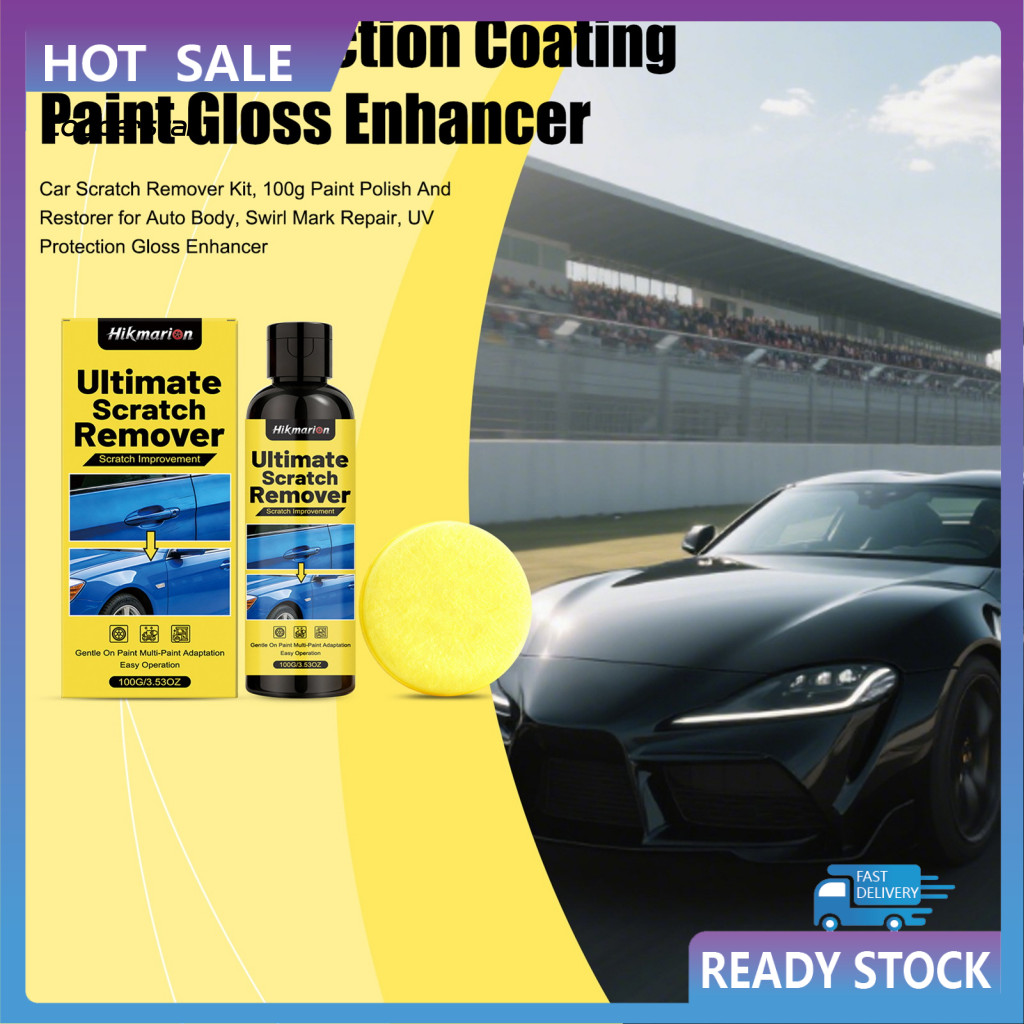 COOD Swirl Mark Remover Paint Protection Coating Car Scratch Remover Kit 100g – Auto Paint Polish Re