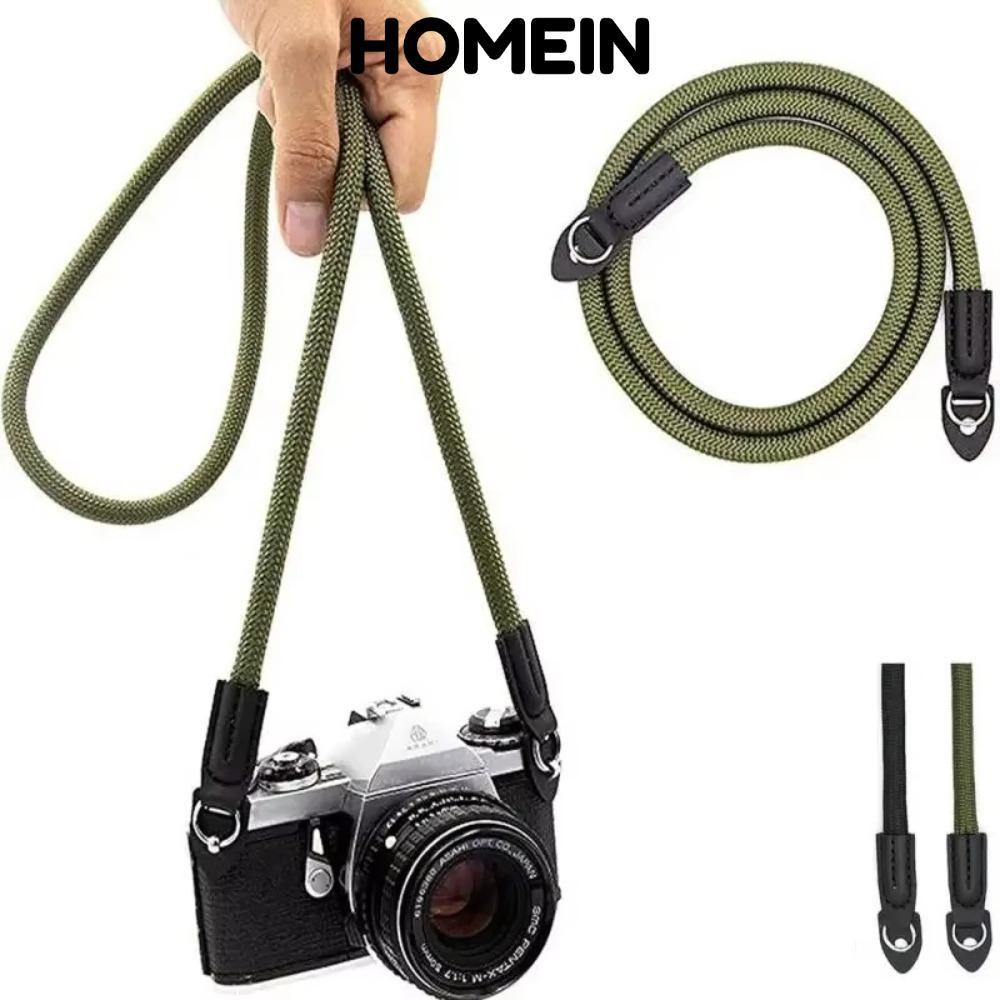 Dây đeo vai máy ảnh HOMEIN, An ninh dây Nylon bền, Dây đeo máy ảnh DSLR có thể điều chỉnh cho Nikon 