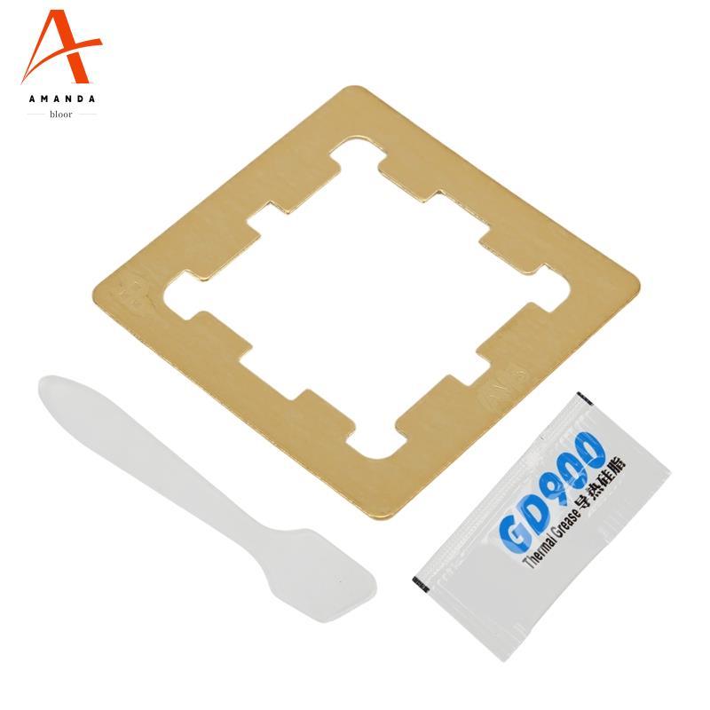 AM5 CPU Khung Tiếp Xúc Đồng Full Khung Xung Quanh Làm Mát Tốt Hơn CPU Tản Nhiệt Giáp Cho 7950X 7900X