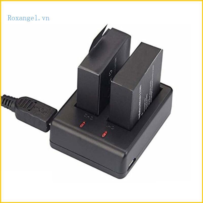 ROX Bộ sạc tiện lợi cho máy ảnh SJ4000 H9R Nhiều bảo vệ