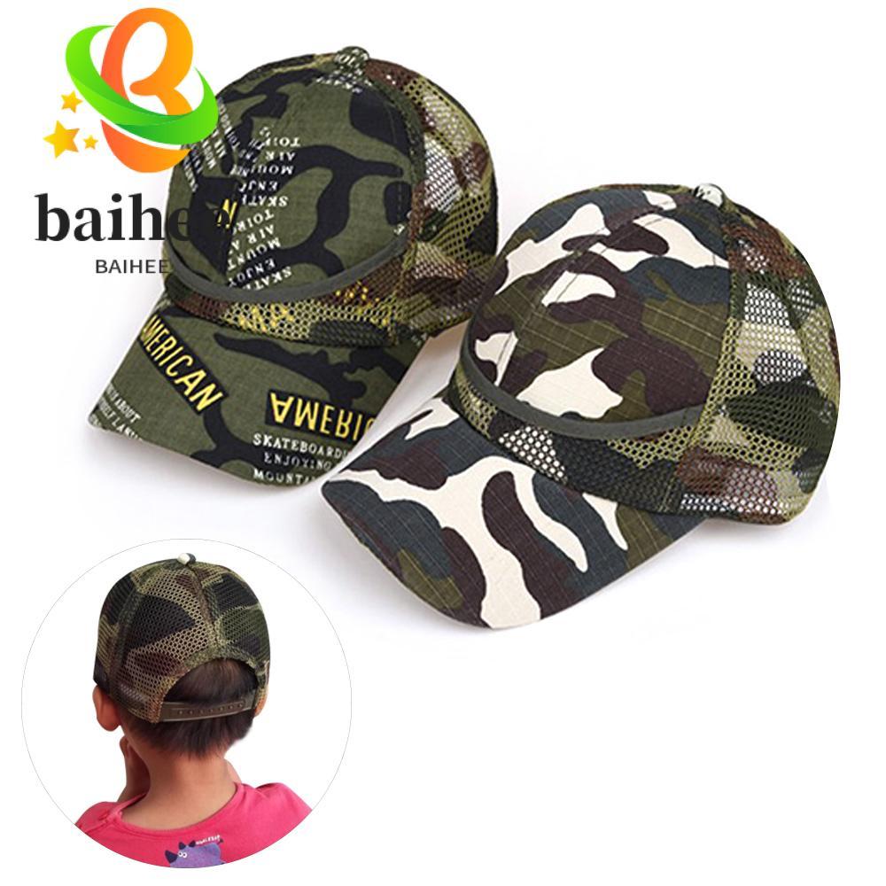 Mũ BAIHEE Mũ HipHop ngoài trời cho bé trai và bé gái Mũ HipHop mùa hè