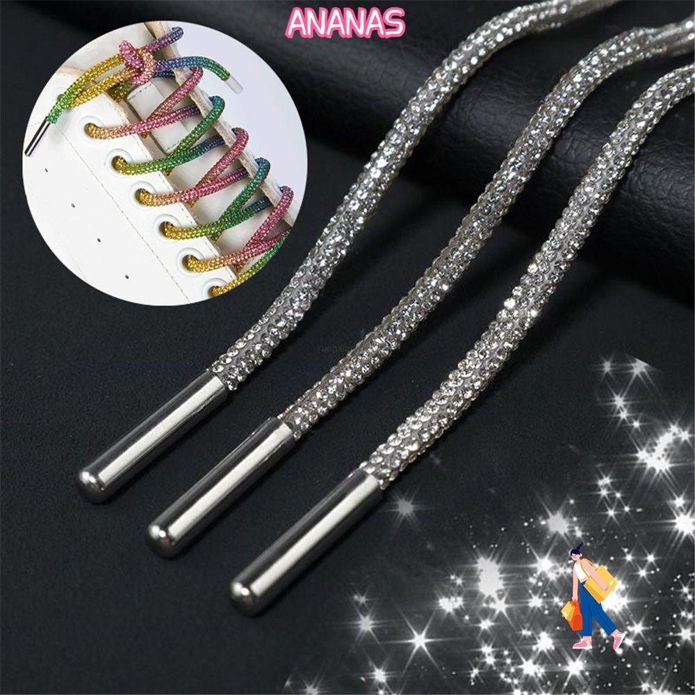ANANAS 1 Dây Giày DIY Dây Rút Phụ Kiện Dây Sáng Dây